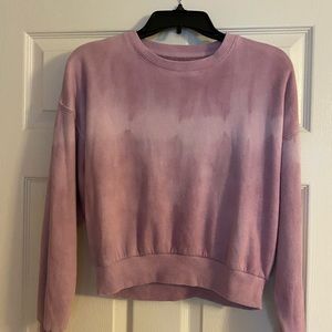 American Eagle Outfitters Pink Ombre Sweatshirt